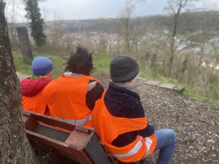 Fleißige Müllsammler*innen